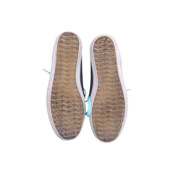 KangaROOS Canvas Sneakers Sz 8 Women's - Gray and Turquoise Tennis Shoes Casual - Picture 6 of 11